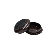Brown Non Slip Castor Cups 45mm