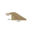 Solid Oak Ramp Strip 15mm rebate