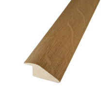 Solid Hardwood Large Ramp Threshold Strip - 22mm rebate