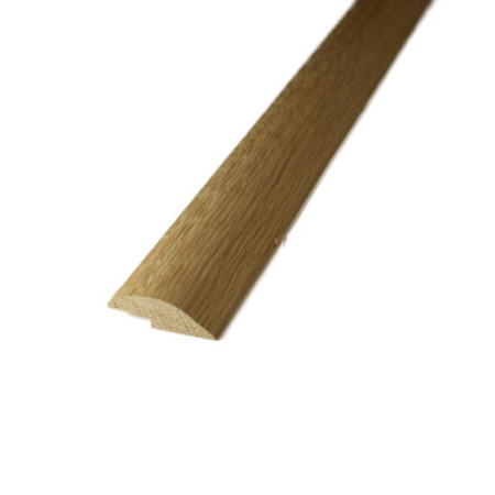 Solid Oak Hardwood Small Ramp Strip - 5mm Rebate