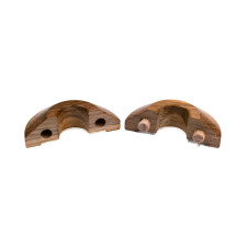Solid Oak Pipe Covers