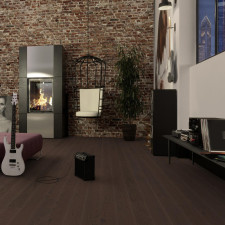 Oak Brazilian Brown Engineered Plank Floor