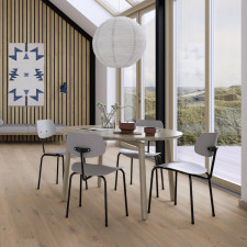 Oak Warm Grey Engineered Plank Floors