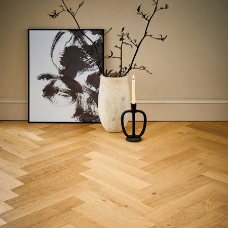 Nanzen Rustic Oak Parquet Flooring