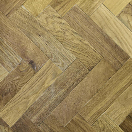Keswick Rustic Smoked Oak Parquet Flooring