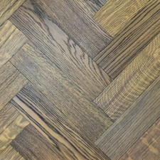 Tawny Frost Stained Oak Parquet
