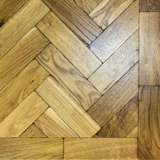 Medium Smoked Tumbled Parquet Blocks